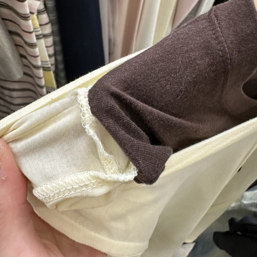 FOUNDATION韓國代購女裝新品26春夏職業長袖T恤假兩件開衫FOUNDATION長袖T恤