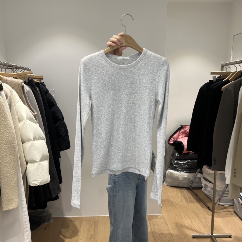 OUR-A/NOVAE東大門實拍女士新款26春夏人氣真品長袖T恤OUR-A/NOVAE長袖T恤圖色3