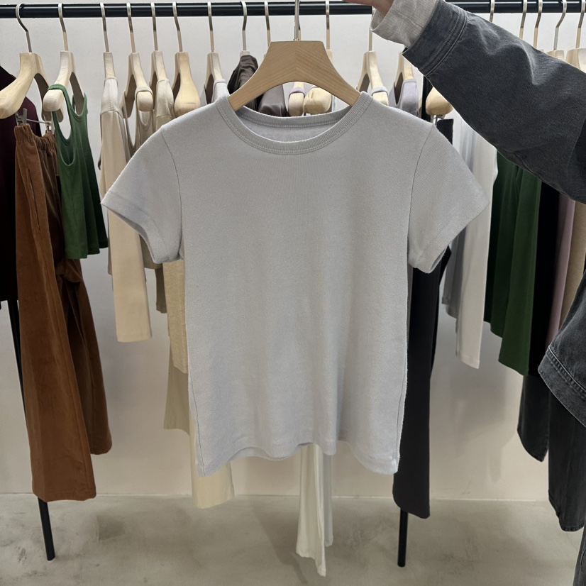 MYOS東大門代購女裝新品真品人氣休閑職業時尚T恤不含內搭MYOST恤圖色2