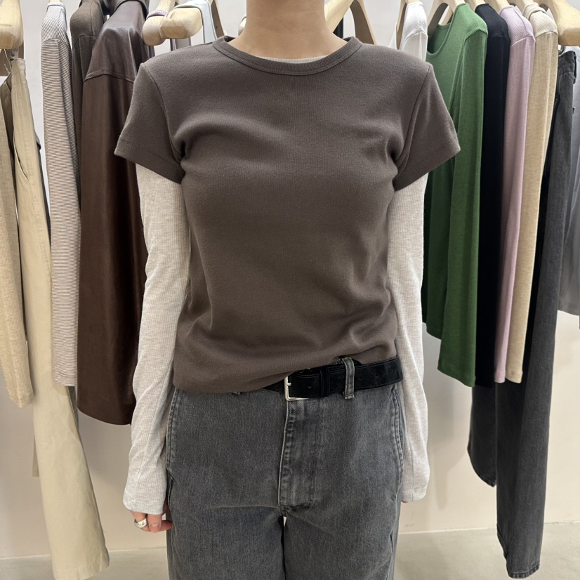 MYOS東大門代購女裝新品真品人氣休閑職業時尚T恤不含內搭MYOST恤圖色4