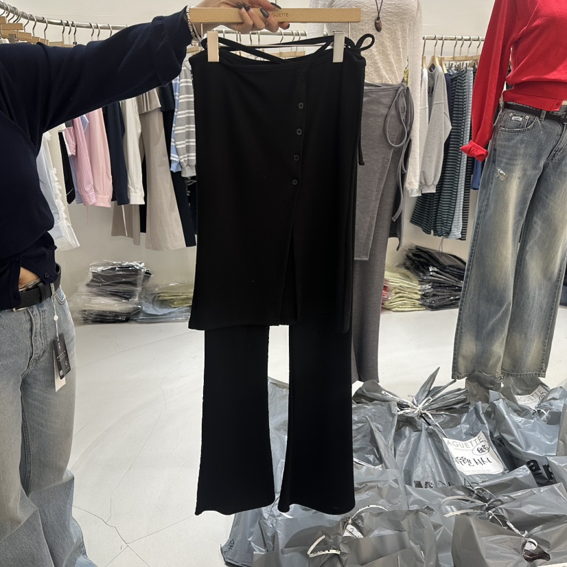 BAGUETTE-P東大門直郵女裝新品人氣真品熱賣職業裙褲兩件套BAGUETTE-P裙褲圖色2