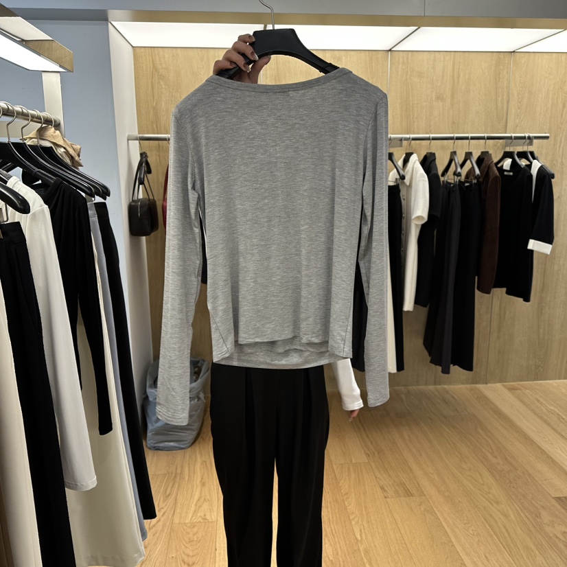 LEFANCY韓國代購女士新款休閑推薦真品人氣職業熱賣長袖T恤LEFANCY長袖T恤