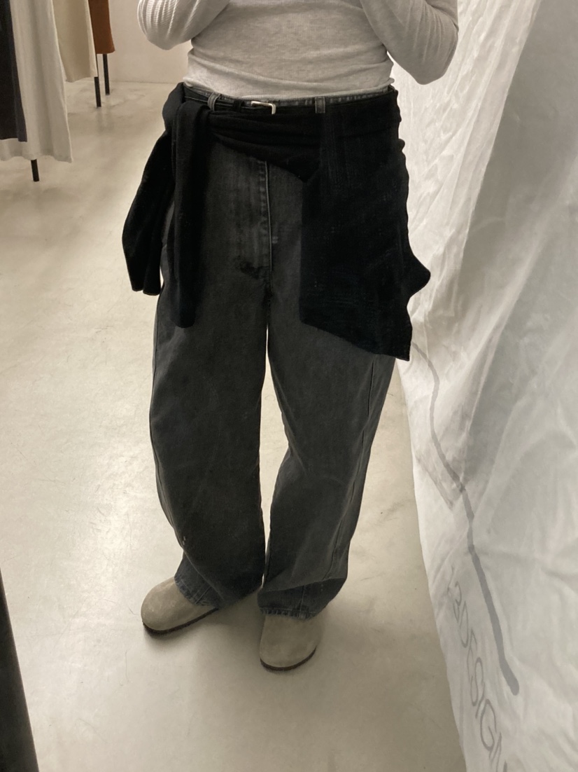 MYOS韓國代購女士新款26春夏時尚職業推薦真品人氣牛仔褲MYOS牛仔褲