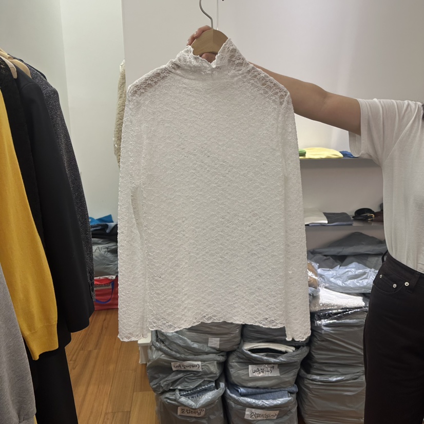 NAVE韓國代購女裝新品熱賣時尚職業推薦真品休閑襯衫蕾絲衫NAVE襯衫/蕾絲衫