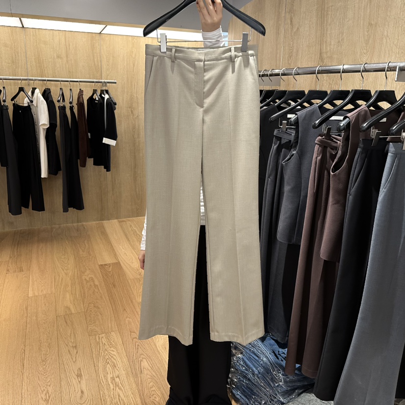 LEFANCY東大門代購女士新款職業時尚休閑真品26春夏休閑褲LEFANCY休閑褲圖色1