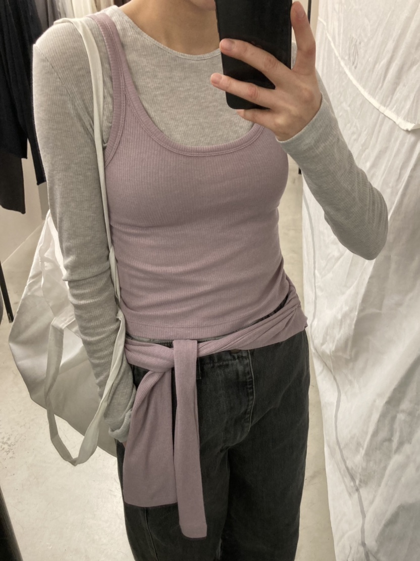 MYOS東大門直郵女裝新品職業休閑人氣真品時尚26春夏吊帶背心MYOS吊帶/背心