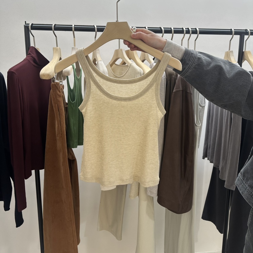 MYOS東大門直郵女裝新品職業休閑人氣真品時尚26春夏吊帶背心MYOS吊帶/背心圖色2