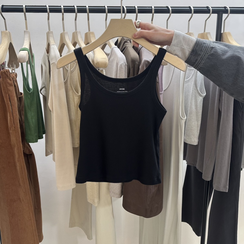 MYOS東大門直郵女裝新品職業休閑人氣真品時尚26春夏吊帶背心MYOS吊帶/背心圖色6