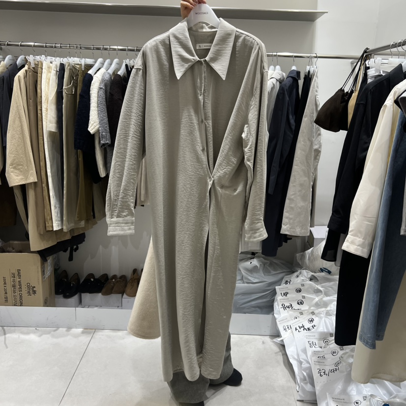 WOOD SAGE韓國代購女士新品真品熱賣推薦休閑職業連衣裙WOOD SAGE連衣裙圖色2