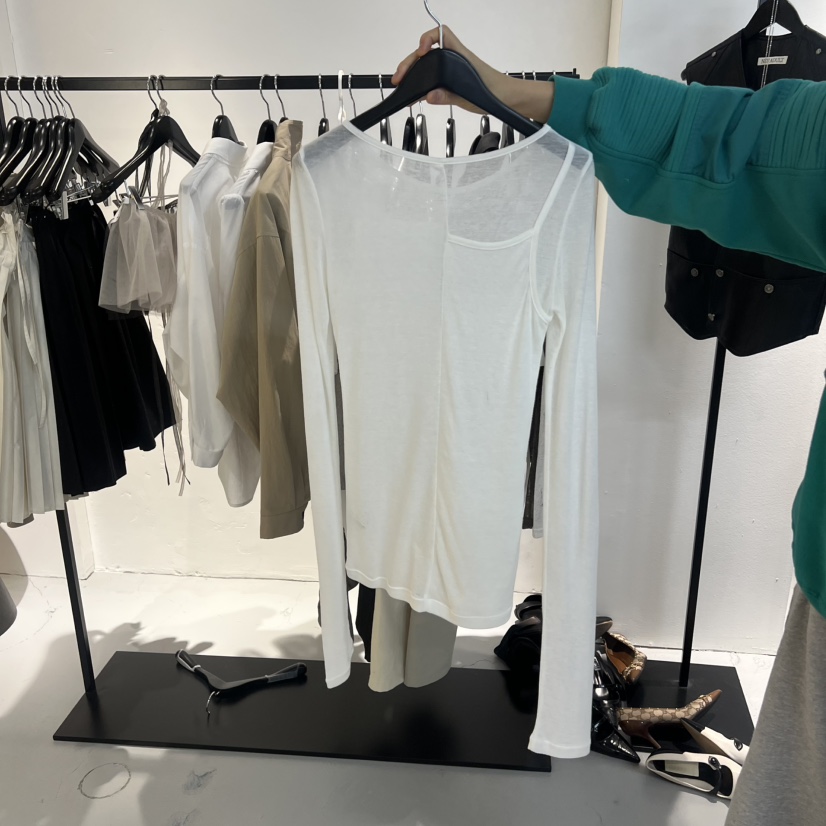 NEU ADULT東大門實拍女士新品真品人氣熱賣26春夏長袖T恤NEU ADULT長袖T恤