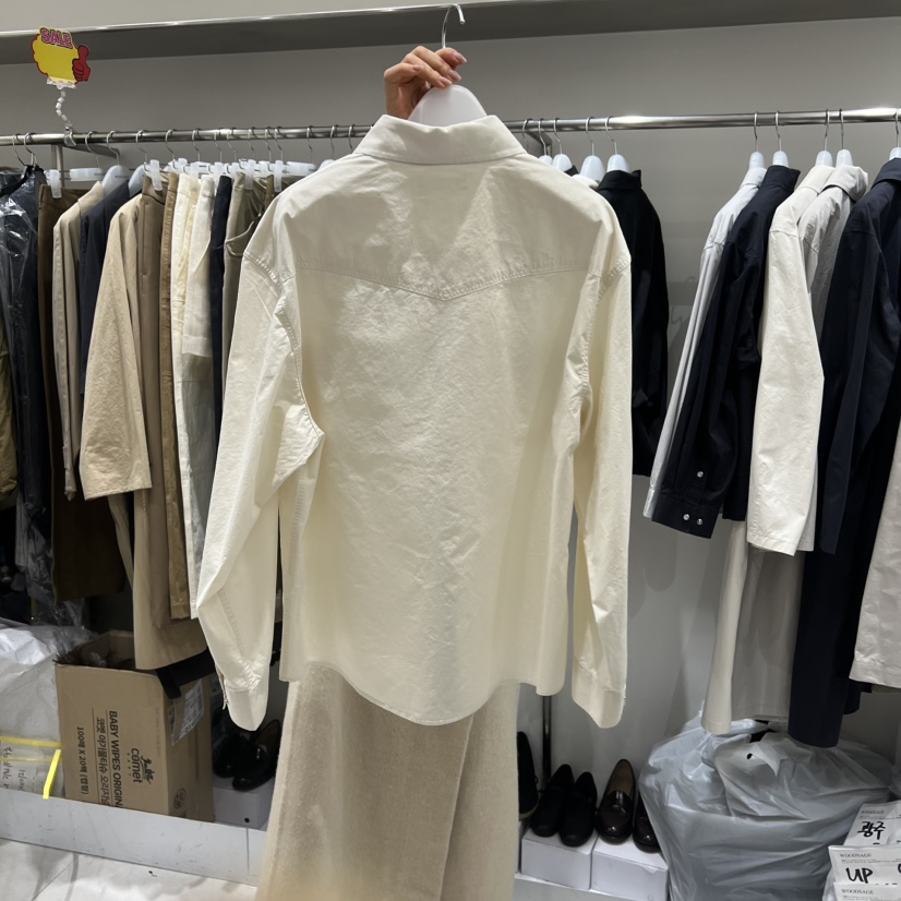 WOOD SAGE東大門實拍女裝新品推薦26春夏真品襯衫蕾絲衫WOOD SAGE襯衫/蕾絲衫