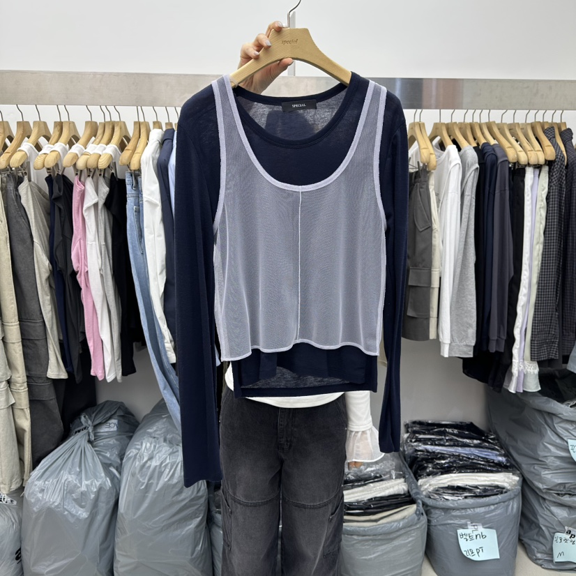 SPECIAL東大門代購女裝新款熱賣時尚休閑推薦真品套裝兩件套SPECIAL套裝圖色3