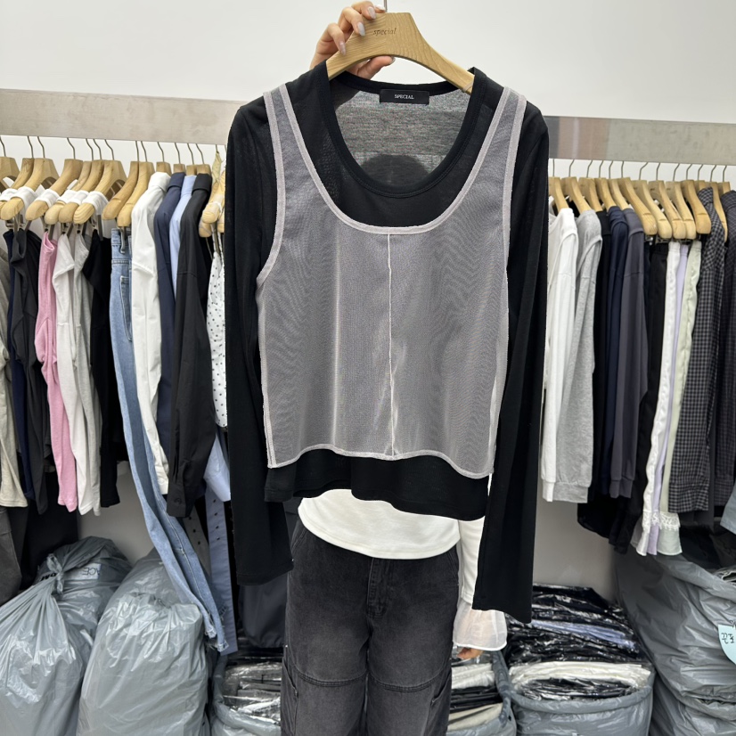 SPECIAL東大門代購女裝新款熱賣時尚休閑推薦真品套裝兩件套SPECIAL套裝圖色4