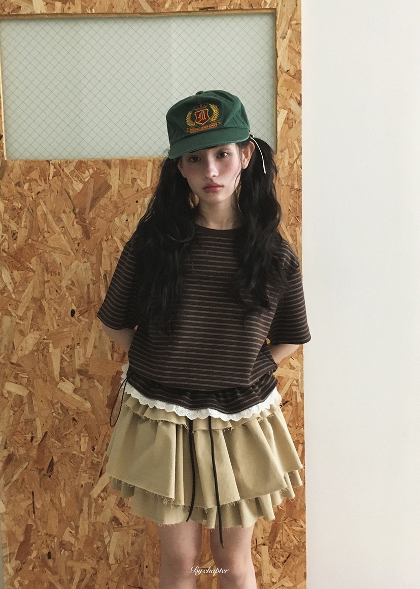 BY CHAPTER韓國代購女士新款人氣推薦職業時尚真品26春夏T恤BY ChapterT恤