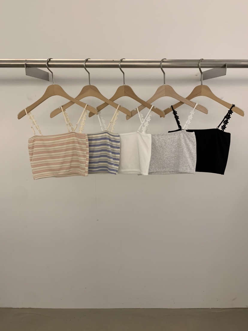 UNDER KEY東大門代購女裝新款推薦休閑職業熱賣吊帶背心UNDER KEY吊帶/背心