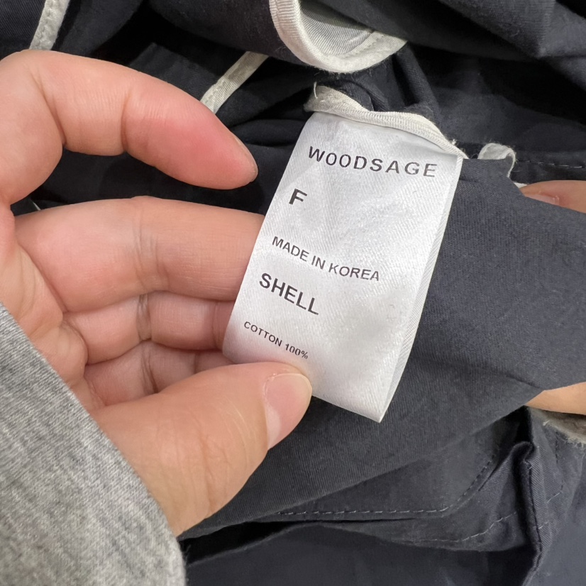 WOOD SAGE東大門直郵女裝新品推薦熱賣26春夏職業長款風衣WOOD SAGE長款風衣