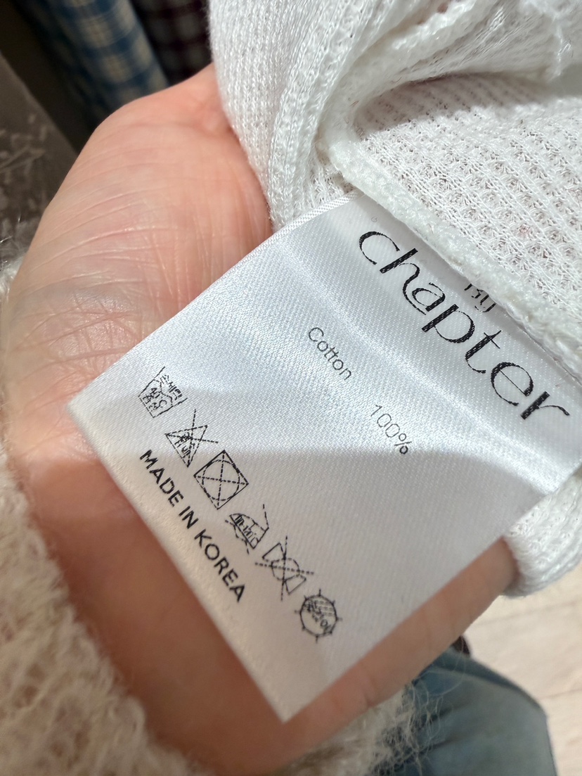 BY CHAPTER韓國代購女士新品26春夏職業人氣熱賣真品衛衣BY Chapter衛衣