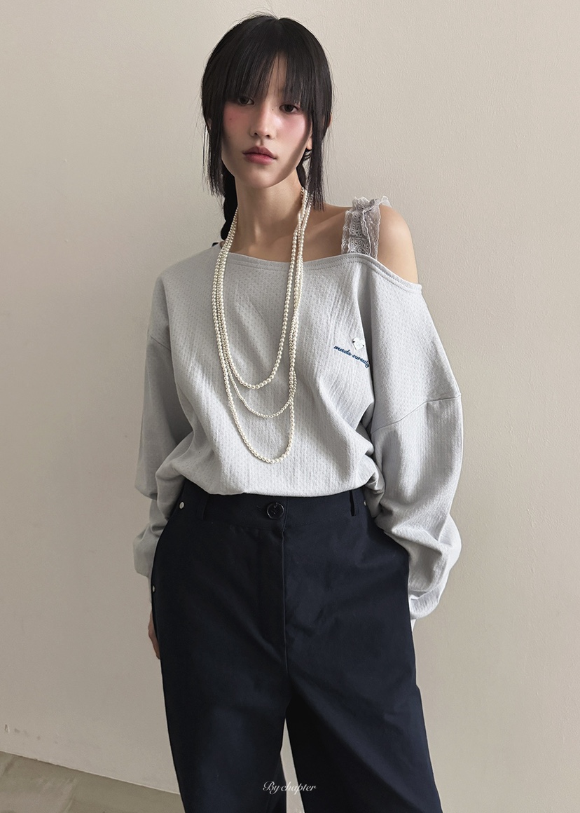 BY CHAPTER韓國代購女士新品26春夏職業人氣熱賣真品衛衣BY Chapter衛衣圖色2