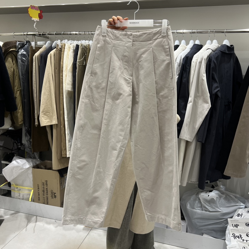 WOOD SAGE東大門直郵女裝新品真品推薦職業熱賣時尚休閑褲WOOD SAGE休閑褲圖色1