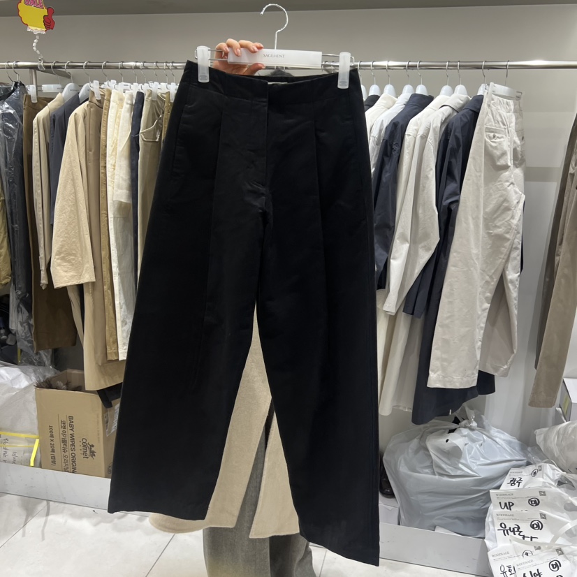 WOOD SAGE東大門直郵女裝新品真品推薦職業熱賣時尚休閑褲WOOD SAGE休閑褲圖色3