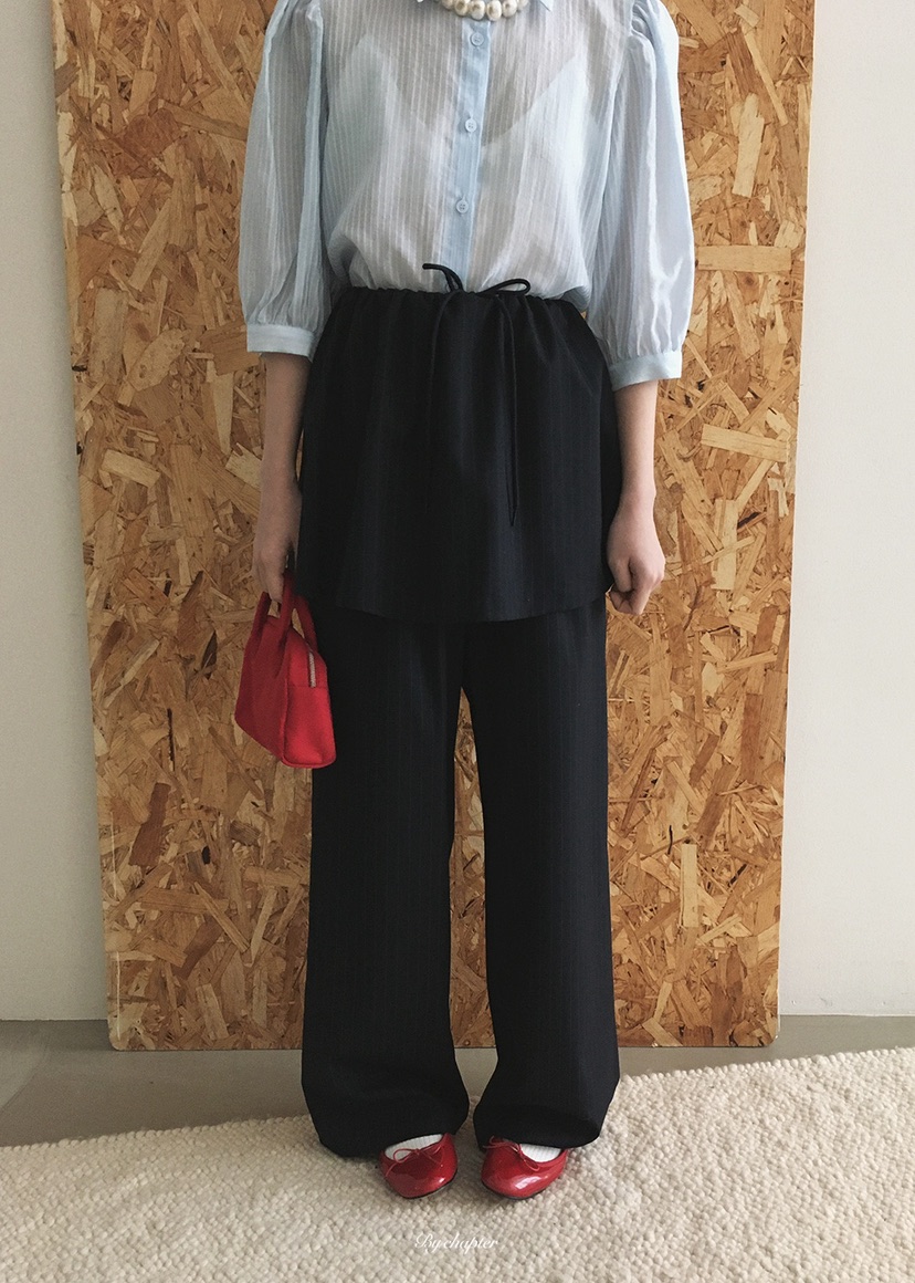 BY CHAPTER韓國直郵女裝新品真品人氣熱賣26春夏職業裙褲BY Chapter裙褲圖色2