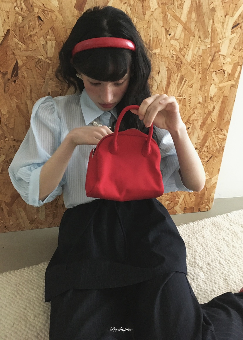 BY CHAPTER韓國直郵女士新品時尚熱賣人氣襯衫蕾絲衫泡泡袖BY Chapter襯衫/蕾絲衫