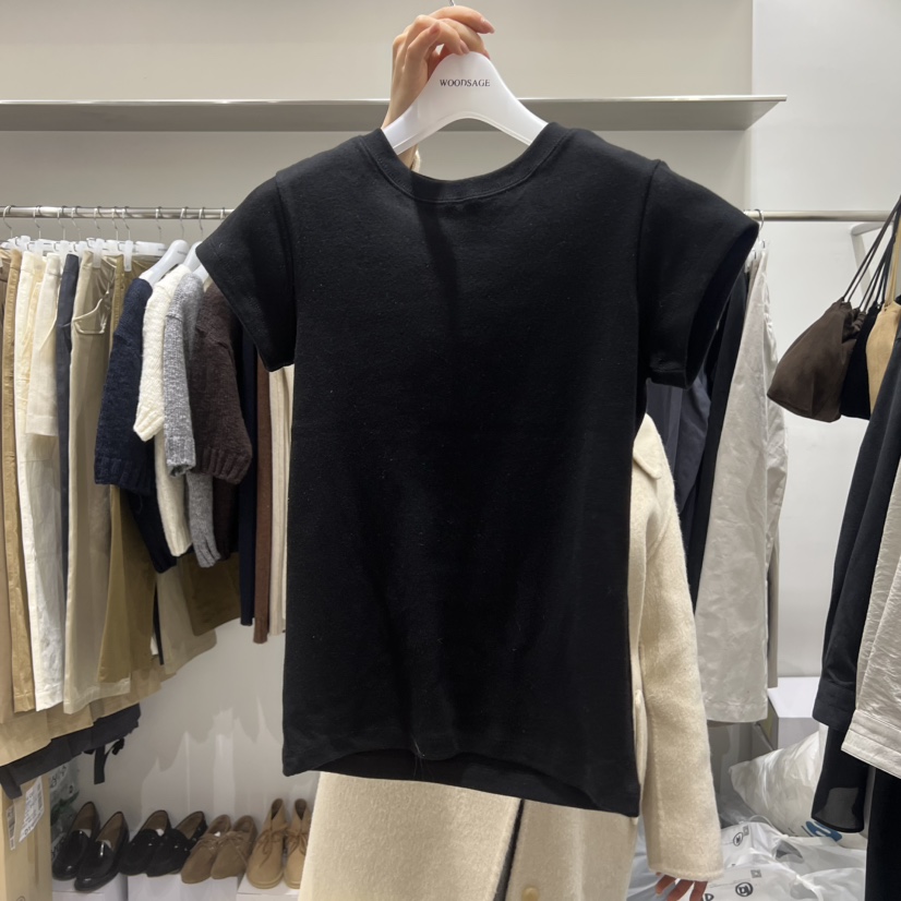 WOOD SAGE東大門直郵女裝新品26春夏真品休閑職業時尚T恤WOOD SAGET恤圖色8
