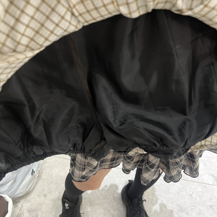 TYCHE東大門實拍女裝新品26春夏真品休閑推薦時尚裙褲格紋TYCHE裙褲