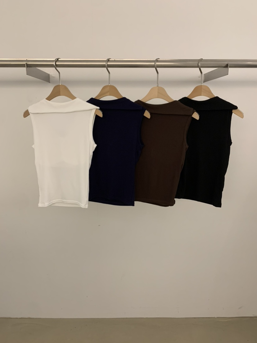 UNDER KEY東大門代購女士新品休閑熱賣真品吊帶背心含領帶UNDER KEY吊帶/背心