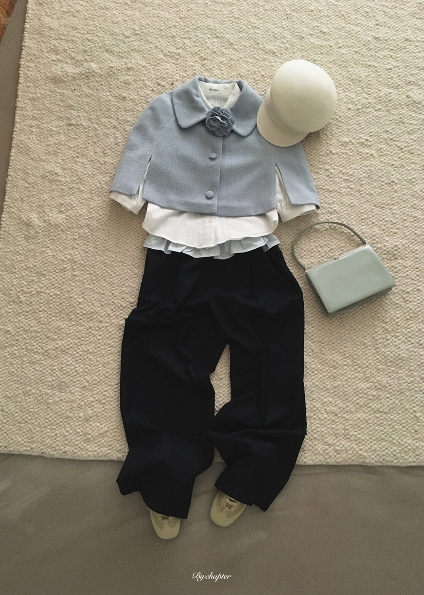 BY CHAPTER東大門代購女士新款推薦人氣真品職業夾克斗篷BY Chapter夾克