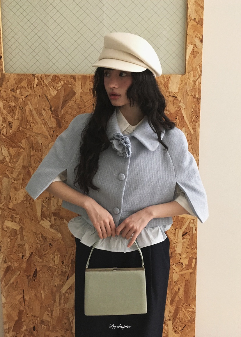 BY CHAPTER東大門代購女士新款推薦人氣真品職業夾克斗篷BY Chapter夾克圖色2