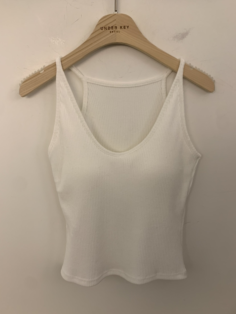 UNDER KEY東大門實拍女士新款熱賣人氣推薦休閑吊帶背心UNDER KEY吊帶/背心圖色1