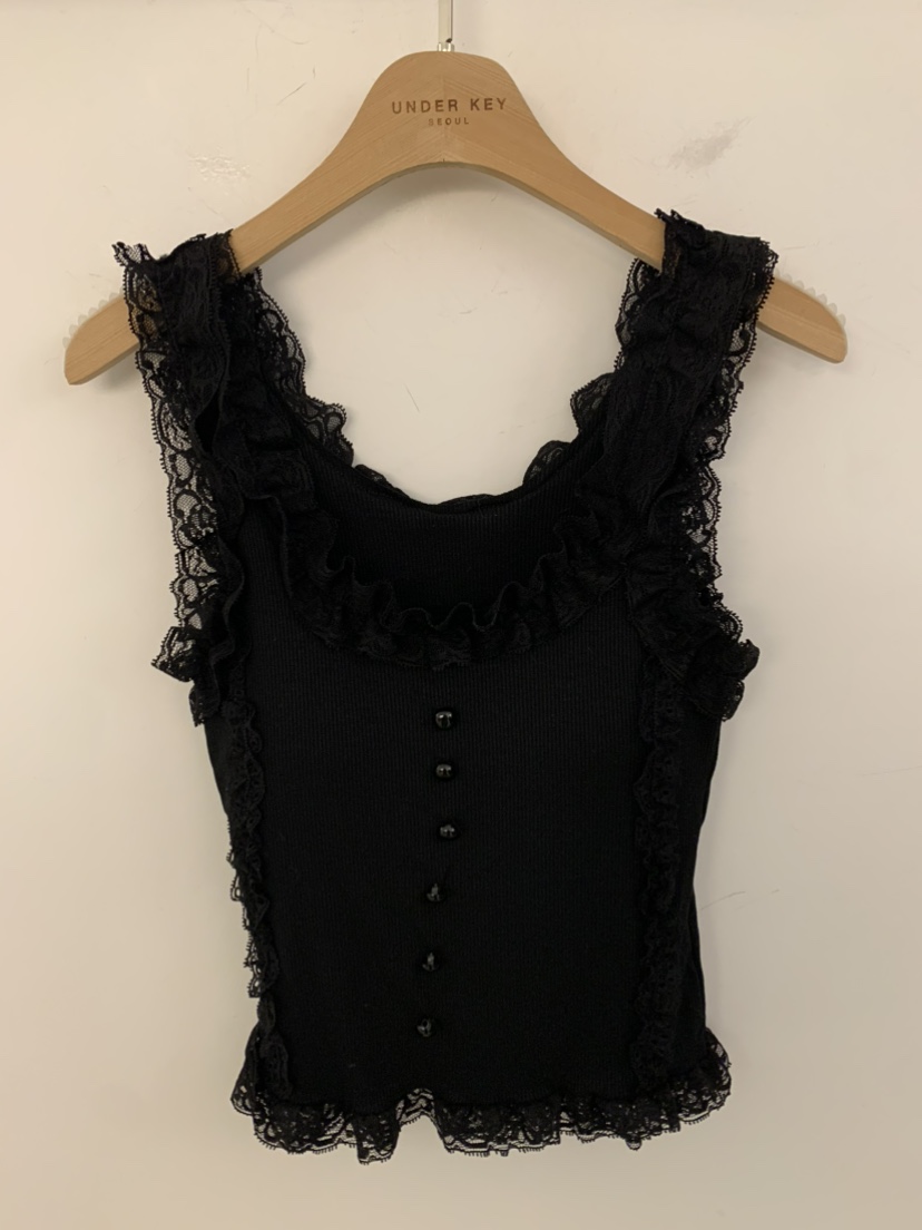 UNDER KEY韓國直郵女士新款26春夏推薦人氣時尚吊帶背心UNDER KEY吊帶/背心圖色2