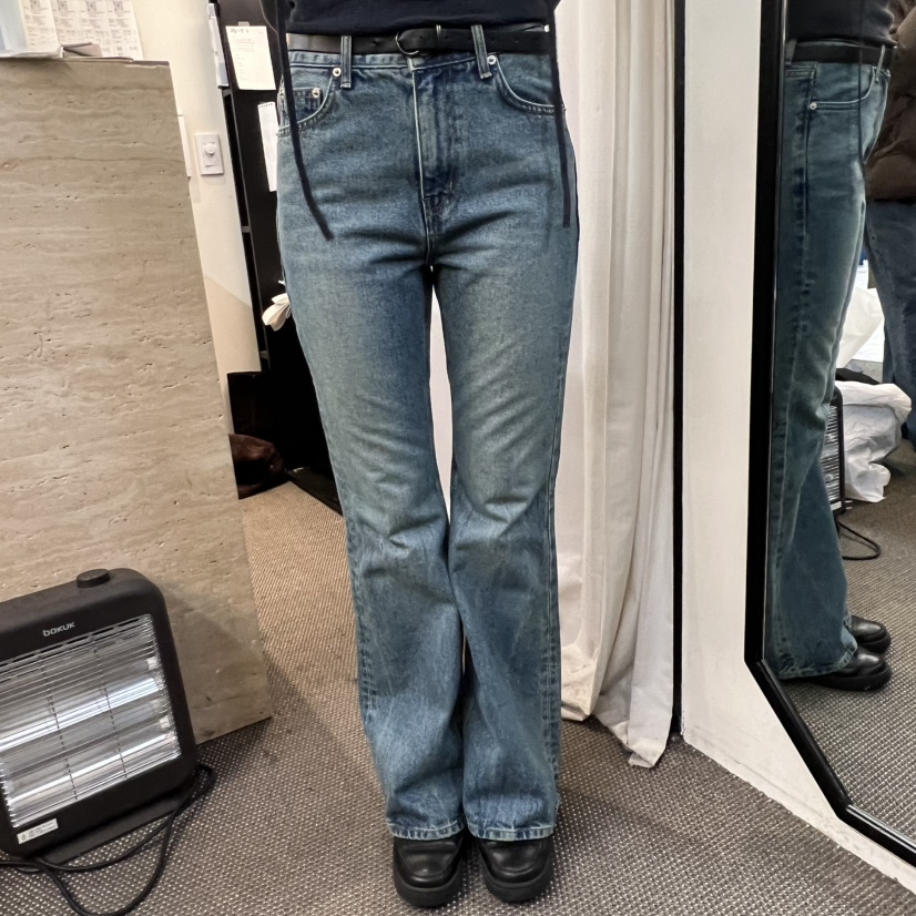 MORE THAN YESTERDAY/LOVE YOU SO MUCH韓國代購女裝新款熱賣牛仔褲LYSM/MORE THAN YESTERDAY牛仔褲圖色1