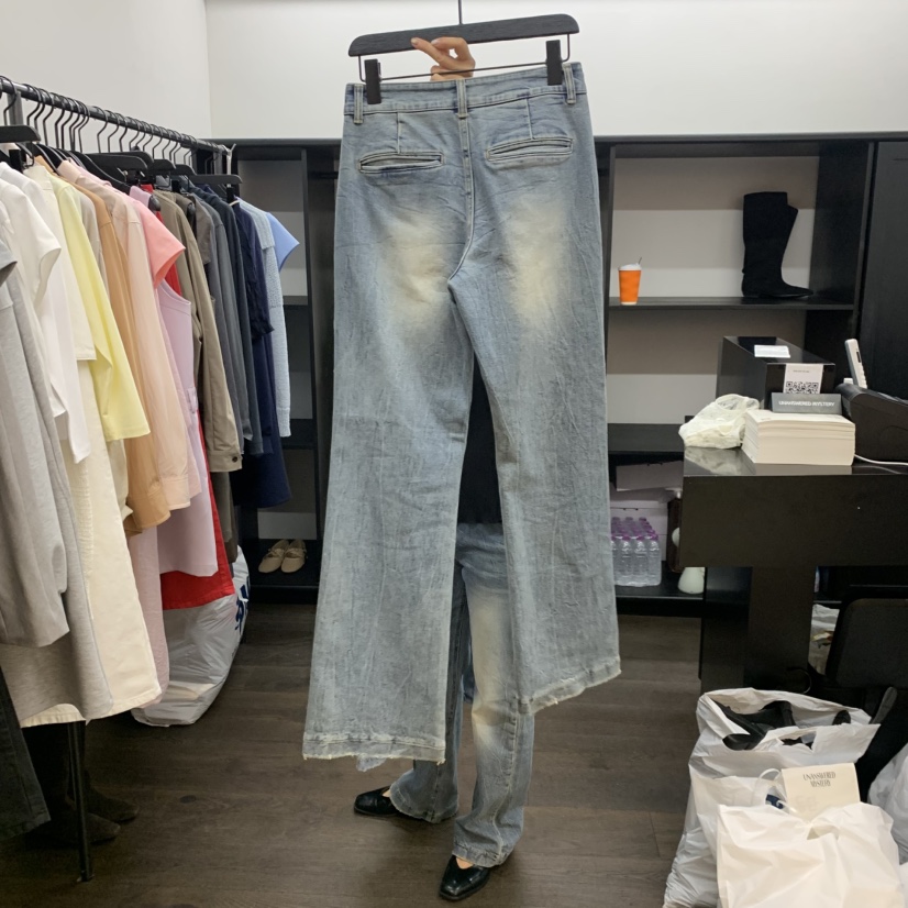 UNANSWERED-MYSTERY/FIFO韓國直郵女士新品真品26春夏牛仔褲UNANSWERED-MYSTERY/FIFO牛仔褲