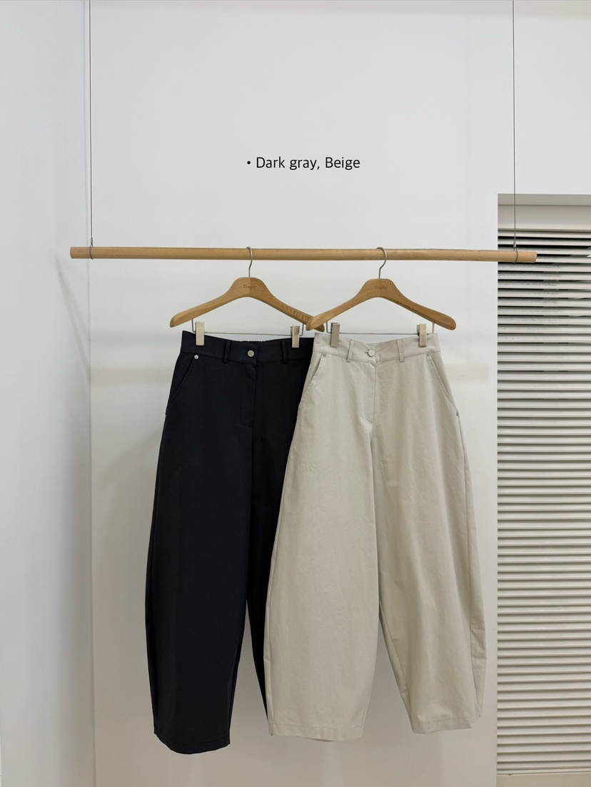 BY CHAPTER韓國代購女士新款休閑推薦人氣休閑褲不含腰帶棉BY Chapter休閑褲