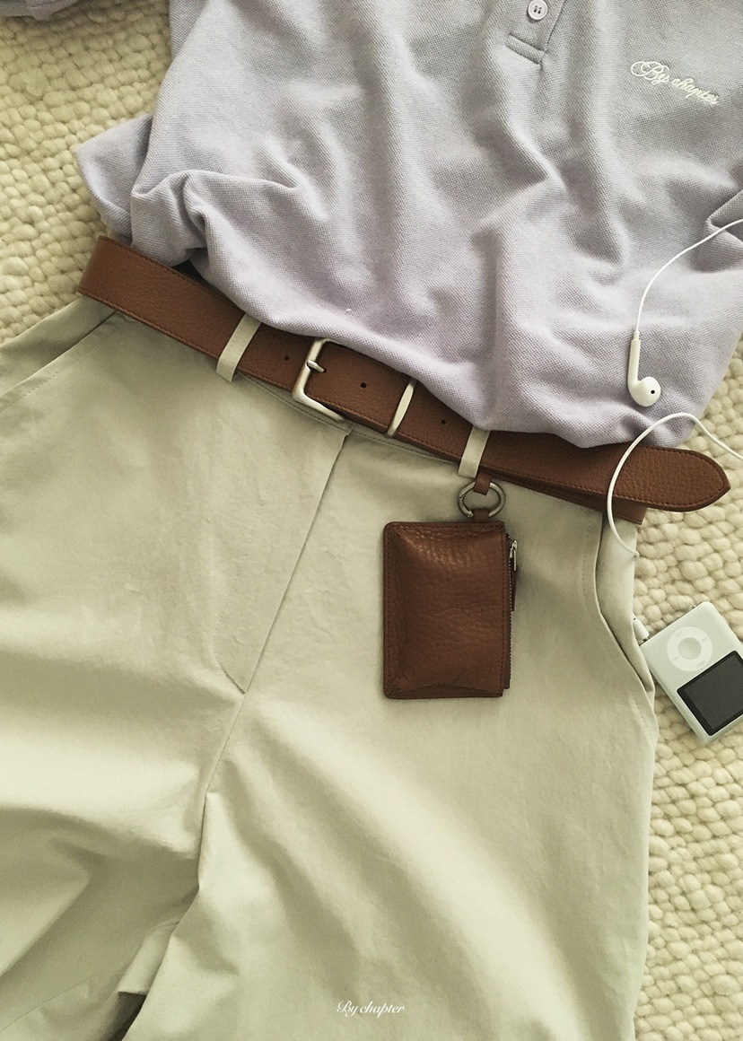 BY CHAPTER韓國代購女士新款休閑推薦人氣休閑褲不含腰帶棉BY Chapter休閑褲