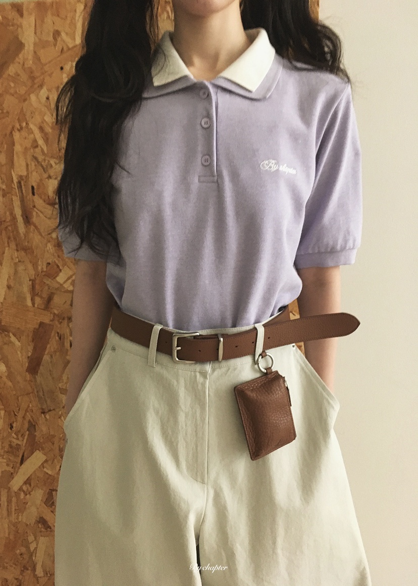 BY CHAPTER韓國代購女士新款休閑推薦人氣休閑褲不含腰帶棉BY Chapter休閑褲