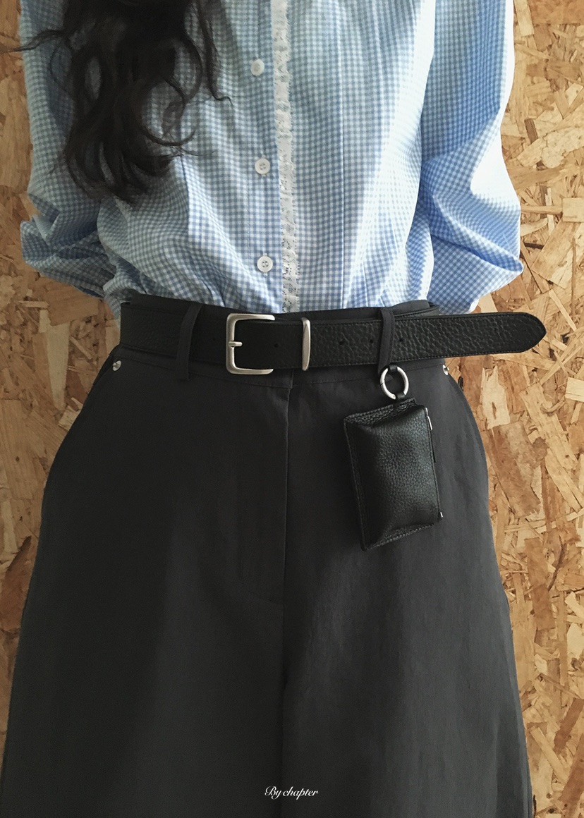 BY CHAPTER韓國代購女士新款休閑推薦人氣休閑褲不含腰帶棉BY Chapter休閑褲