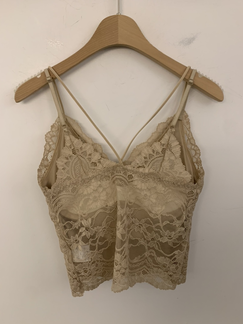 UNDER KEY韓國代購女裝新款時尚推薦真品休閑吊帶背心蕾絲UNDER KEY吊帶/背心