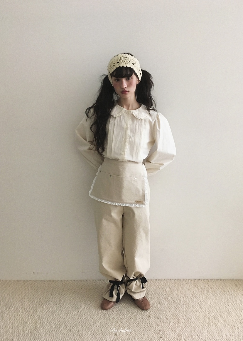 BY CHAPTER東大門實拍女士新品人氣職業真品襯衫蕾絲衫刺繡BY Chapter襯衫/蕾絲衫