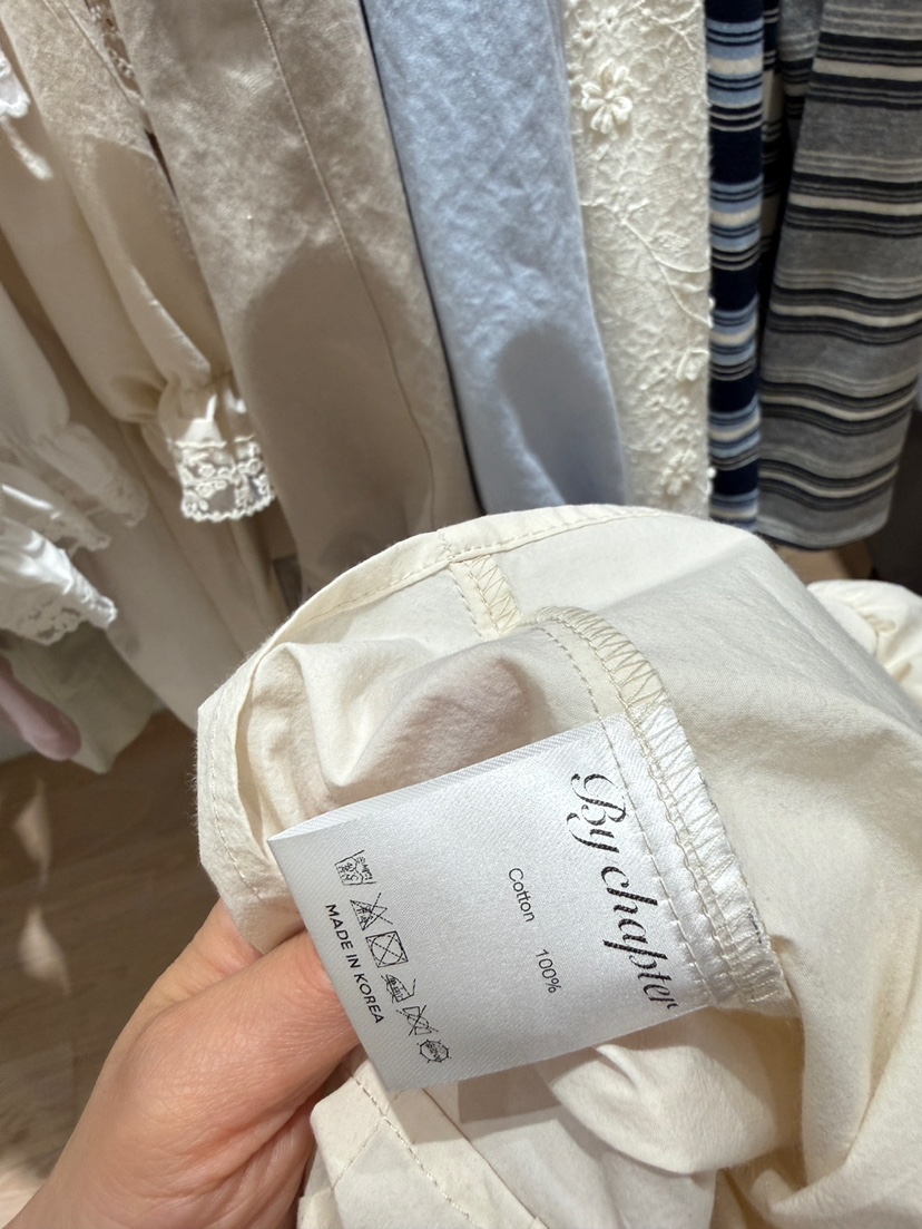 BY CHAPTER東大門實拍女士新品人氣職業真品襯衫蕾絲衫刺繡BY Chapter襯衫/蕾絲衫