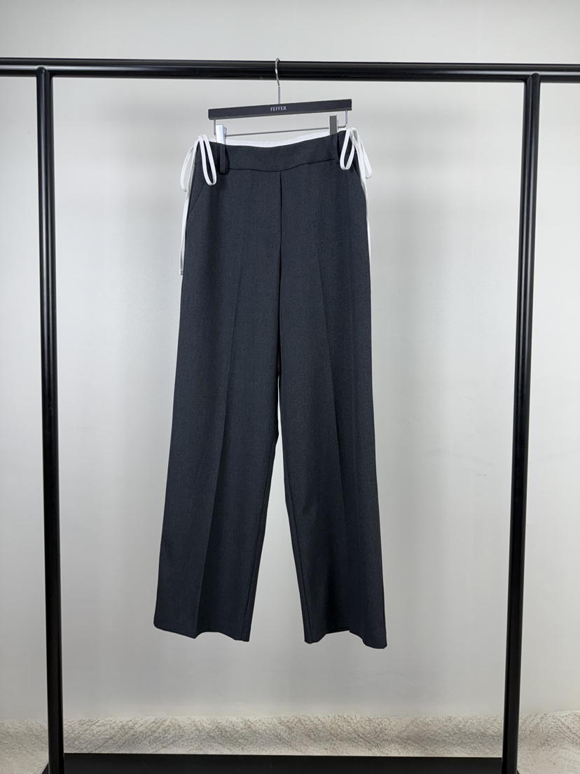 FEFFER東大門直郵女裝新款熱賣推薦26春夏時尚職業休閑褲FEFFER休閑褲圖色1灰色