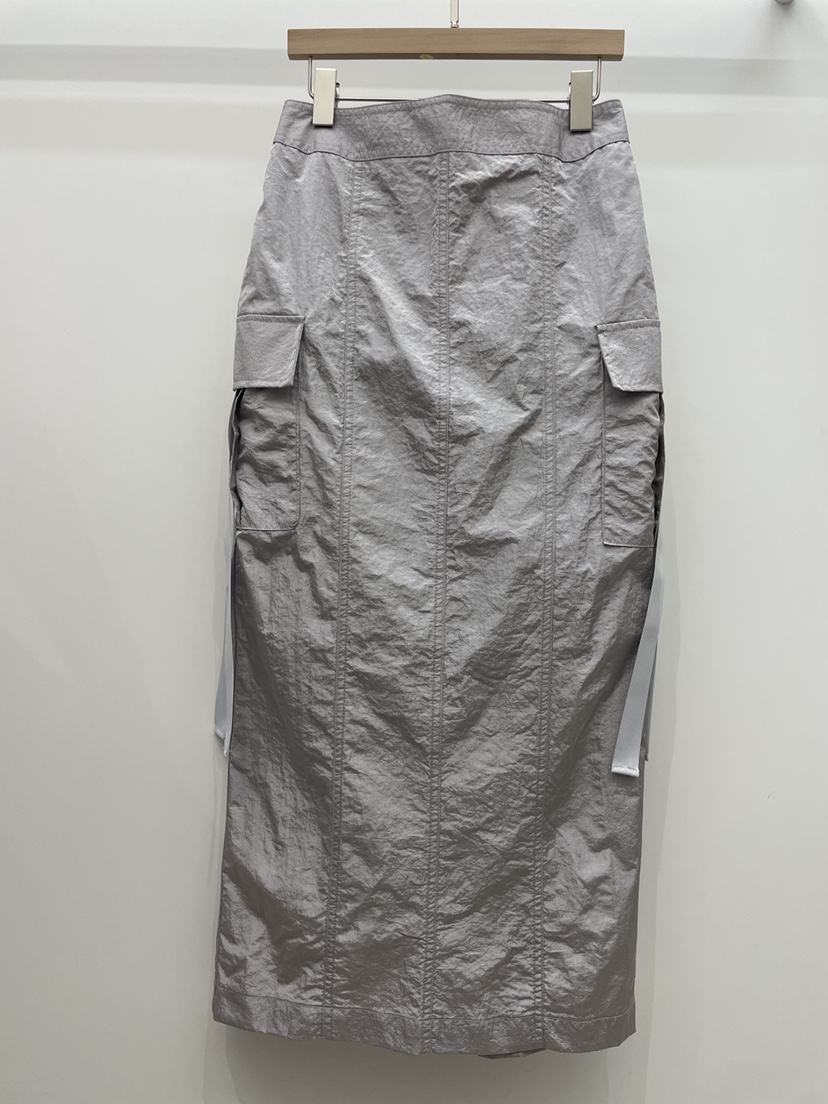 NYLON韓國代購女士新品休閑熱賣職業26春夏時尚真品人氣長裙NYLON長裙圖色1