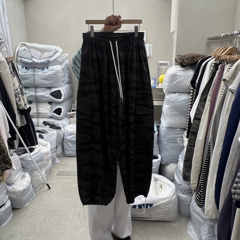 BREEZE東大門代購女裝新款推薦真品休閑職業休閑褲口袋迷彩BREEZE休閑褲圖色2