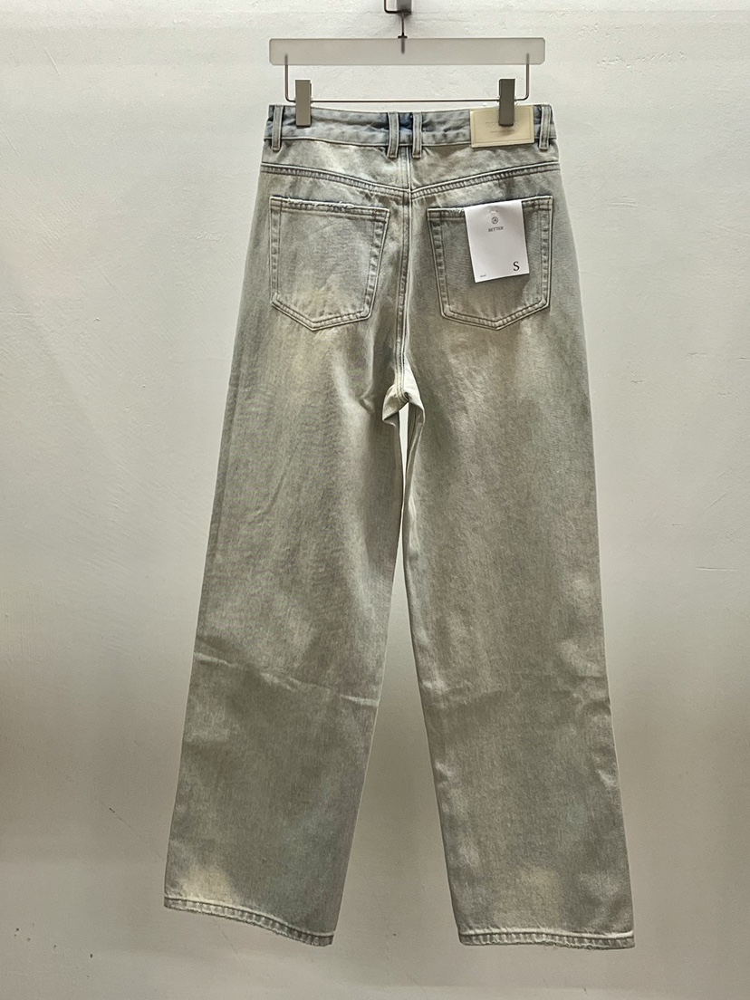 WEARABLE-L東大門代購女裝新款職業真品休閑推薦26春夏牛仔褲WEARABLE牛仔褲