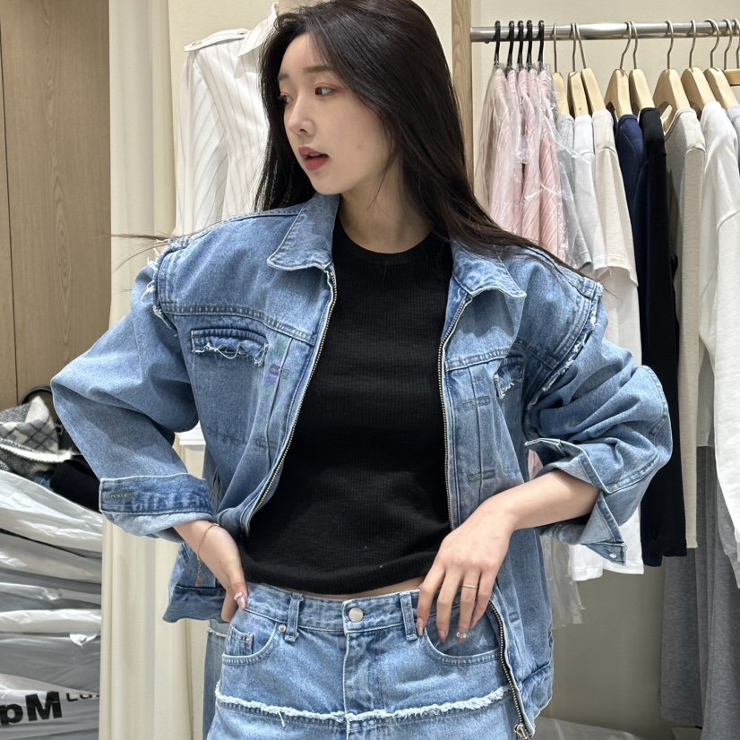 VINTAGE VIBE東大門直郵女裝新品推薦熱賣時尚26春夏夾克VINTAGE VIBE夾克