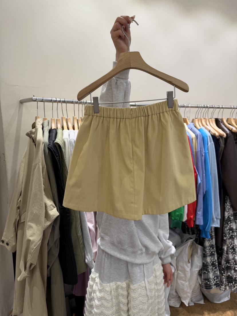 AUVERFIT韓國代購女士新款休閑職業熱賣時尚推薦26春夏短裙AUVERFIT短裙