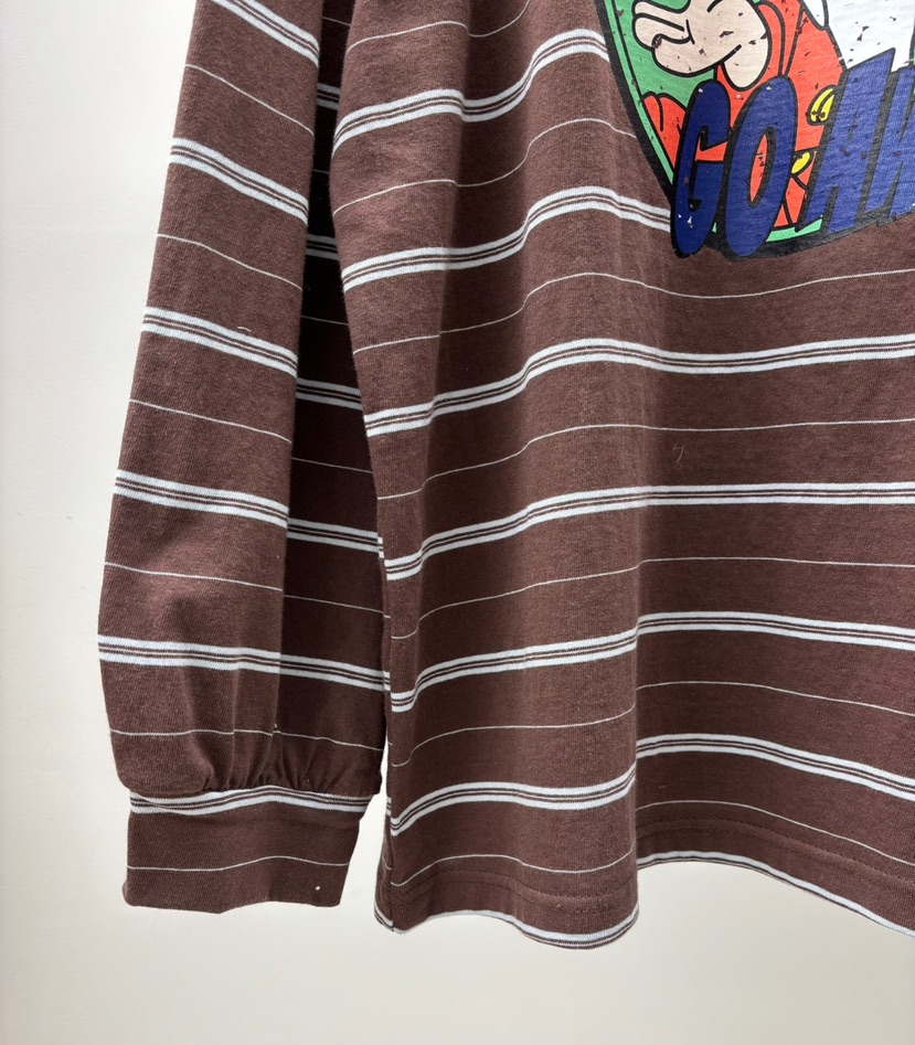 INTHEEND東大門代購女裝新款人氣熱賣時尚職業長袖T恤條紋INTHEEND長袖T恤