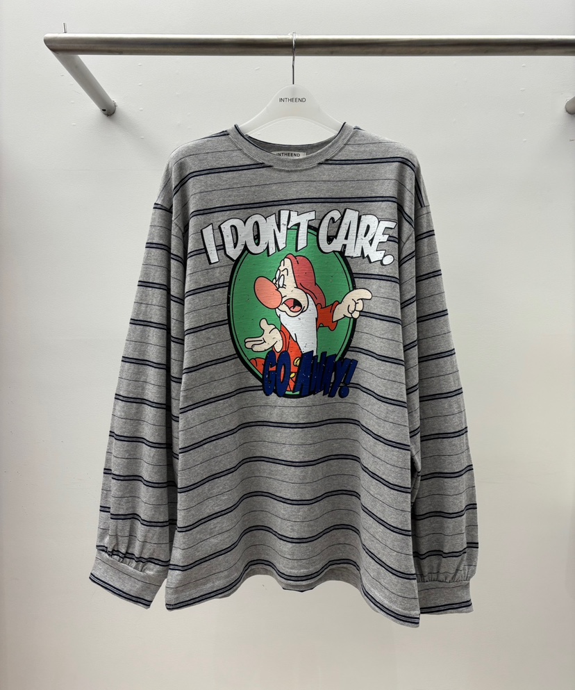 INTHEEND東大門代購女裝新款人氣熱賣時尚職業長袖T恤條紋INTHEEND長袖T恤圖色3